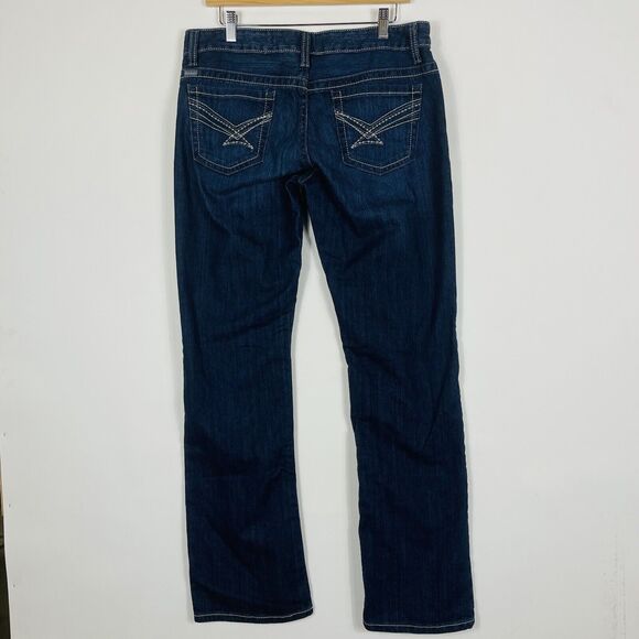 Cinch Rodeo Boot Cut Medium Wash Midrise Jeans Womens Juniors 11 x 31 Long - Picture 5 of 9